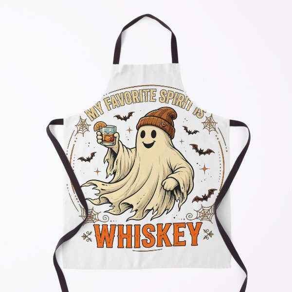 Item preview, Ghost Whiskey Halloween "My Favorite Spirit" Tee designed and sold by Maladies.