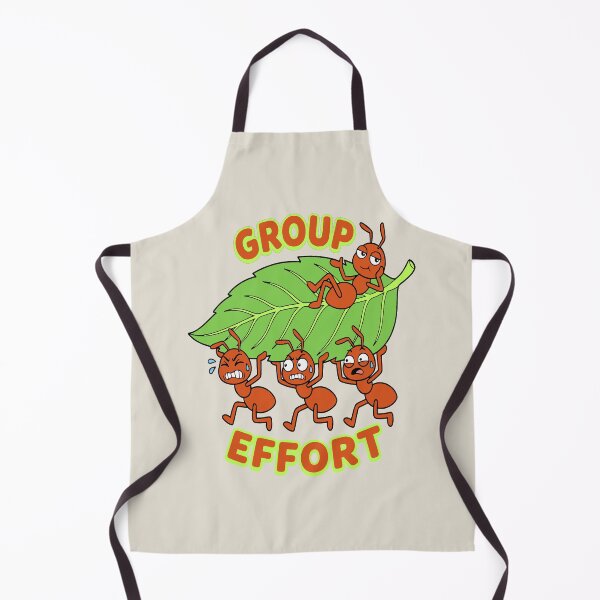 Item preview, Group Effort - Hardworking Ants and Hardly Working Ant designed and sold by Regal Rev.