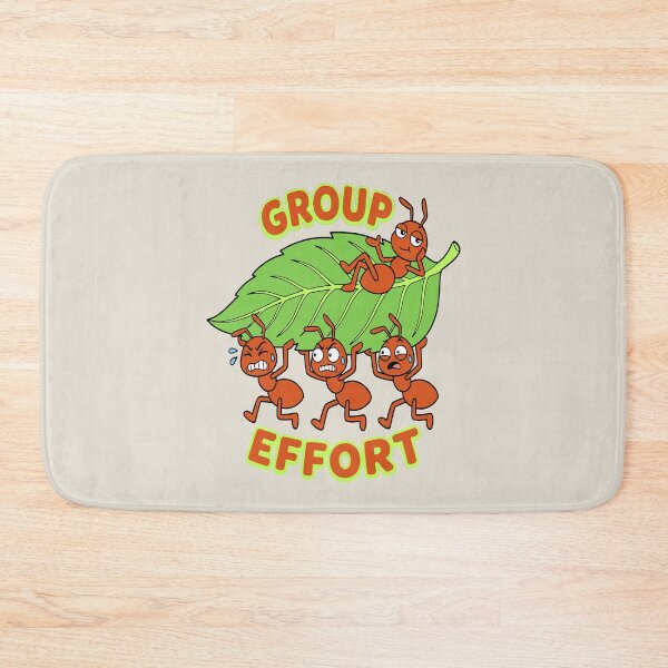 Item preview, Group Effort - Hardworking Ants and Hardly Working Ant designed and sold by Regal Rev.