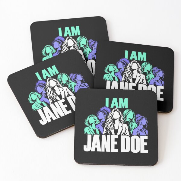 Item preview, I Am Jane Doe Womens Movement Saying designed and sold by DoArtITa.
