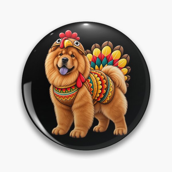 Item preview, Funny Chow Chow Turkey Costume Thanksgiving Dog Lover designed and sold by rafaeltto.