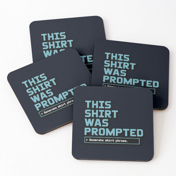 Item preview, This Shirt Was Prompted – Funny AI Prompt Engineering Design designed and sold by Jollys-ArtShop.