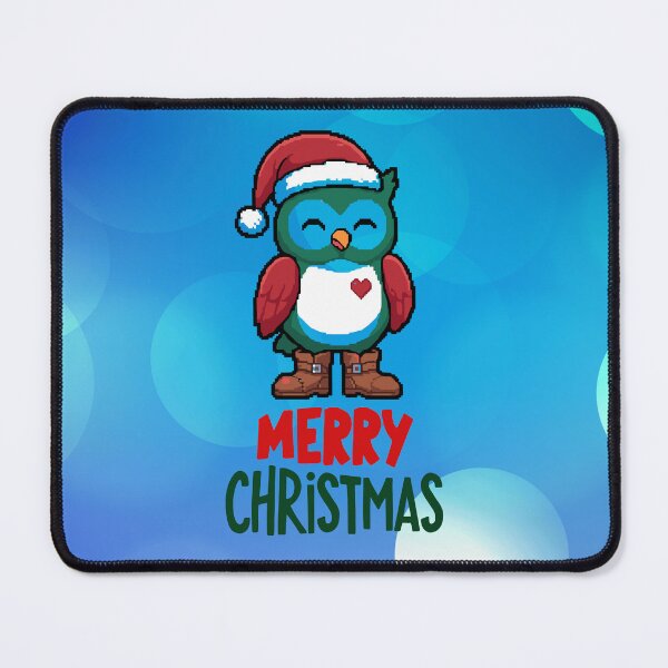 Item preview, Cute Merry Christmas Owl Holiday Art designed and sold by stormk10.