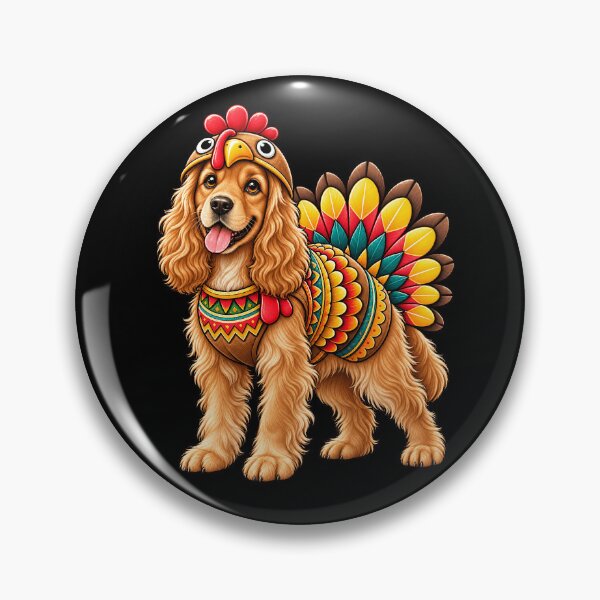 Item preview, Funny Cocker Spaniel Turkey Costume Thanksgiving Dog Lover designed and sold by rafaeltto.
