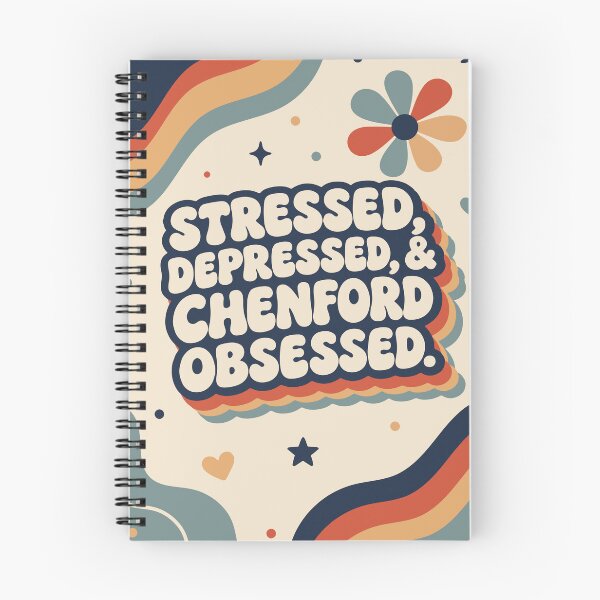 Artikelvorschau, Notizbuch: Gestresst, depressiv & Chenford-besessen | The Rookie entworfen und verkauft von gottaloveseries.