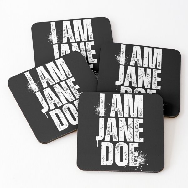 Item preview, I Am Jane Doe Womens Movement Saying designed and sold by DoArtITa.
