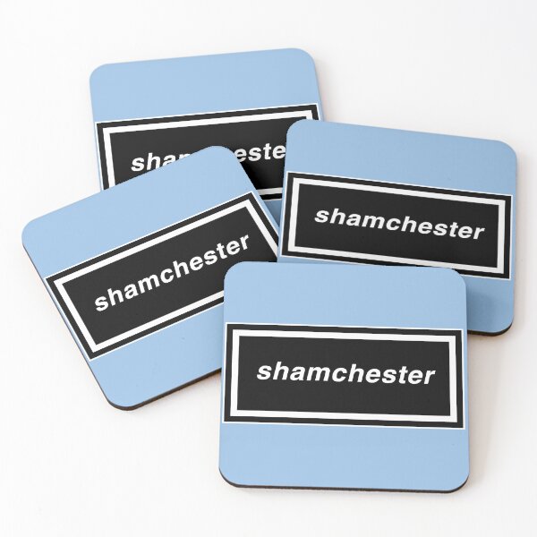 Item preview, Shamchester Manc Blues Retro logo designed and sold by ModSupporters.