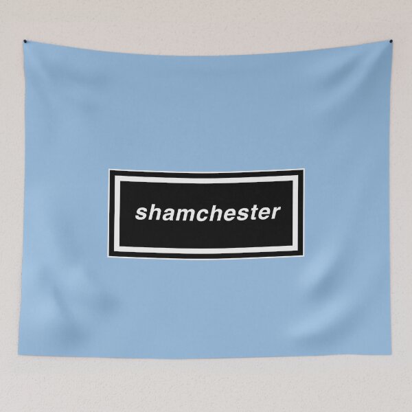 Item preview, Shamchester Manc Blues Retro logo designed and sold by ModSupporters.