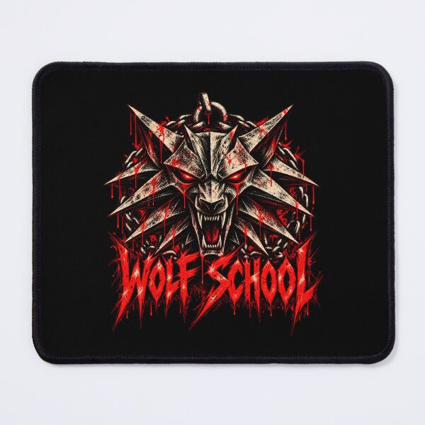 Item preview, School of the Wolf Witcher designed and sold by Pandaburba.