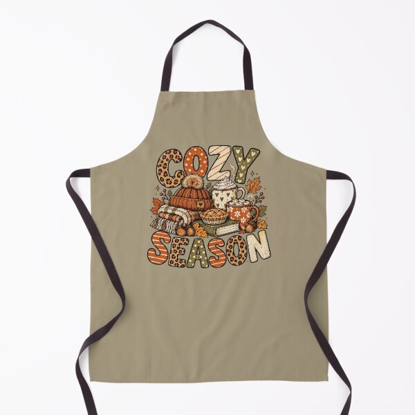 Item preview, Cozy Season Patterned Lettering with Autumn Treats designed and sold by Cute-and-Co.