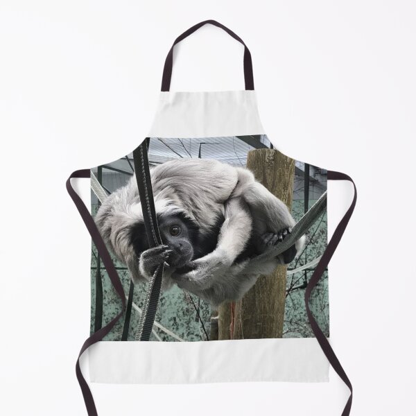 Item preview, The Suspended Acrobat, A Unique View of a Pileated Gibbon designed and sold by Astute-Artio-Photography.