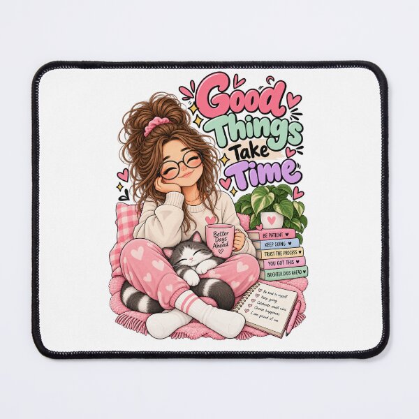 Item preview, Good Things Take Time designed and sold by QuietModeCo.