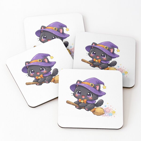 Item preview, Pastel Flying Witch Cat designed and sold by Sommium .
