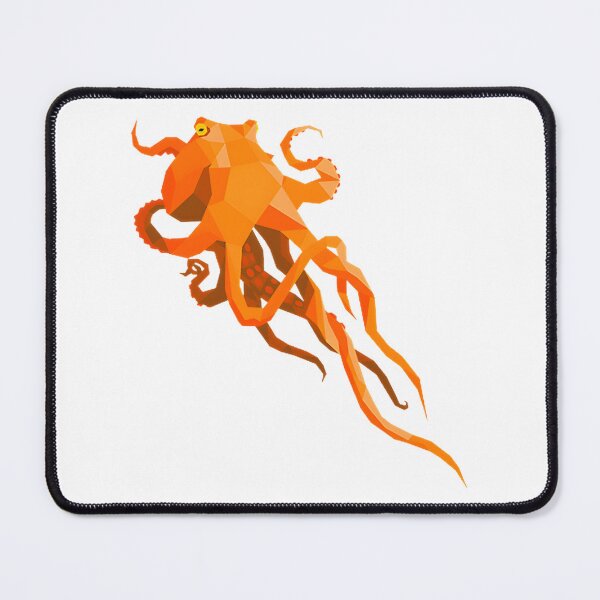 Item preview, Abstract Geometric Octopus Art Design with Modern Shapes and Lines designed and sold by 7TGO *.