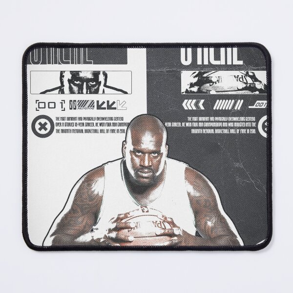 Item preview, Shaquille O'Neal Big Shaq #34 NBA Hall of Fame Graphic Poster designed and sold by Shopunte.