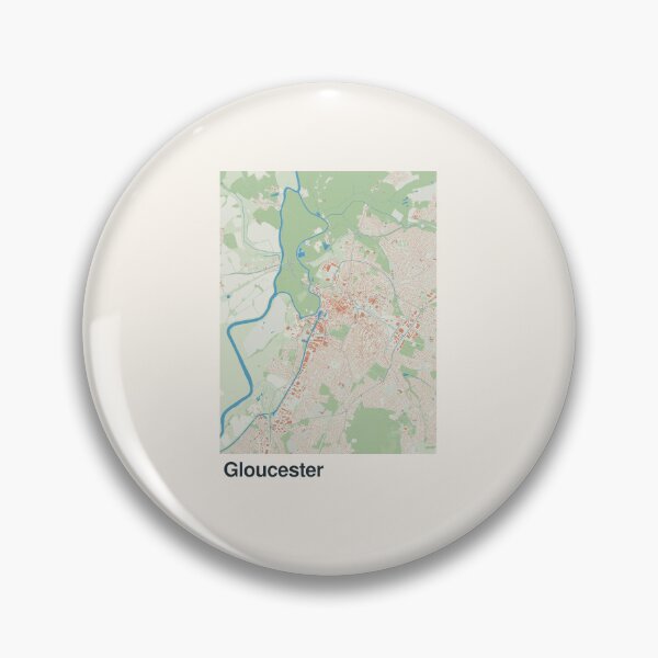 Item preview, Gloucester Minimalistic Map Art designed and sold by MapsNerd.