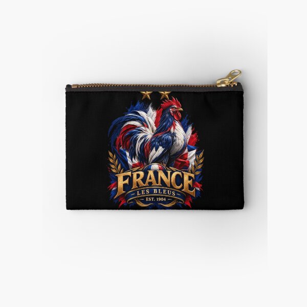 Aperçu de l'œuvre France Football | Les Bleus | Patrimoine du Coq gaulois créée et vendue par WildTrace.