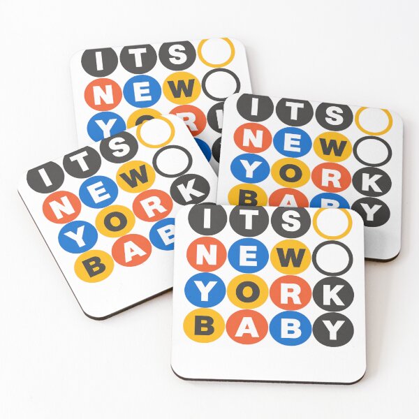 Item preview, Its New York Baby Subway Typography designed and sold by KireVeronica.