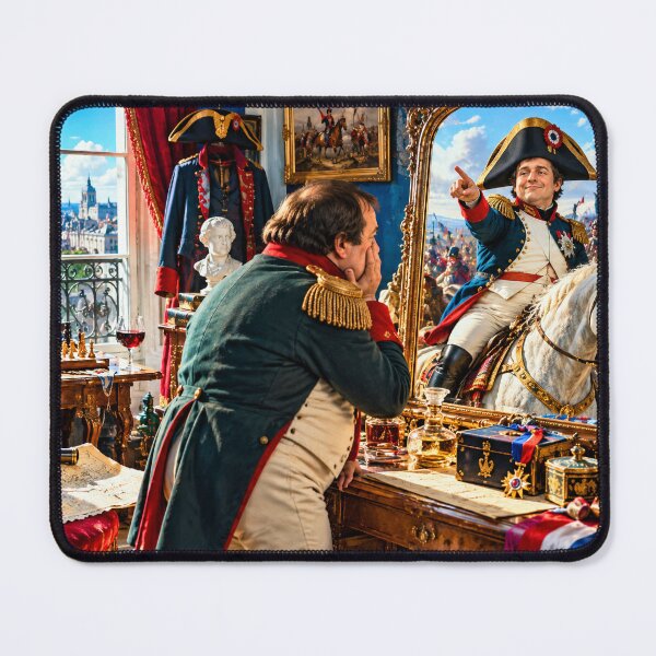Item preview, Napoleon's Glory Days in the Mirror designed and sold by AJEvans.