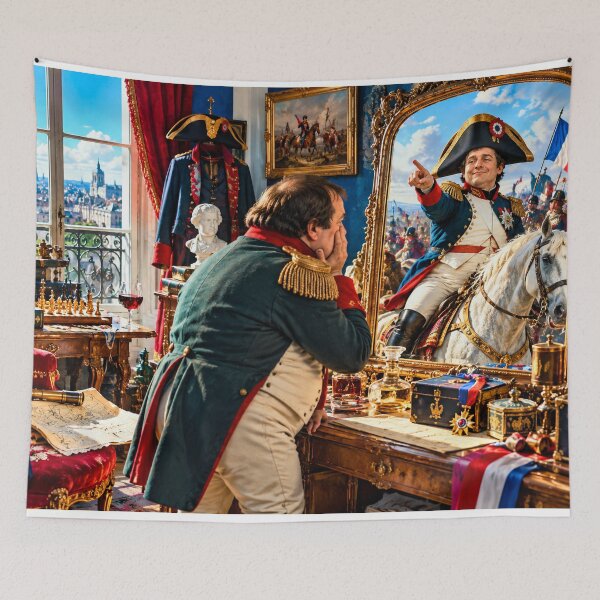Item preview, Napoleon's Glory Days in the Mirror designed and sold by AJEvans.