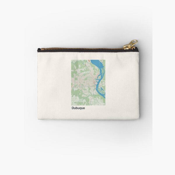 Item preview, Dubuque Minimalistic Map Art designed and sold by MapsNerd.