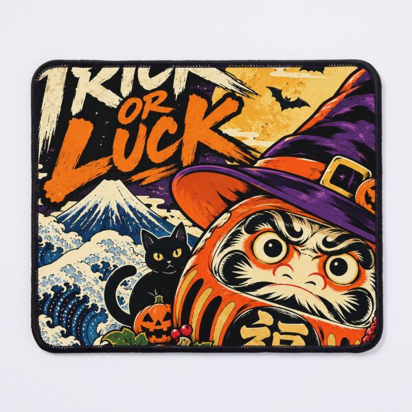 Item preview, Halloween Daruma – Trick or Luck | Japanese Halloween Art designed and sold by KASUMINK.