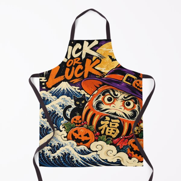 Item preview, Halloween Daruma – Trick or Luck | Japanese Halloween Art designed and sold by KASUMINK.