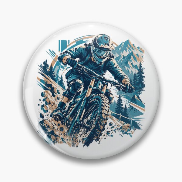 Item preview, Full throttle mountain biking – feel the adrenaline! designed and sold by Pineapple-Tree.