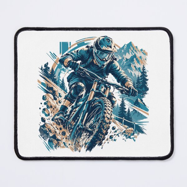 Item preview, Full throttle mountain biking – feel the adrenaline! designed and sold by Pineapple-Tree.
