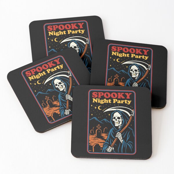 Item preview, Spooky Night Party - Halloween Reaper designed and sold by Zerhof.