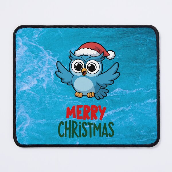 Item preview, Cute Merry Christmas Owl Holiday Art designed and sold by stormk10.