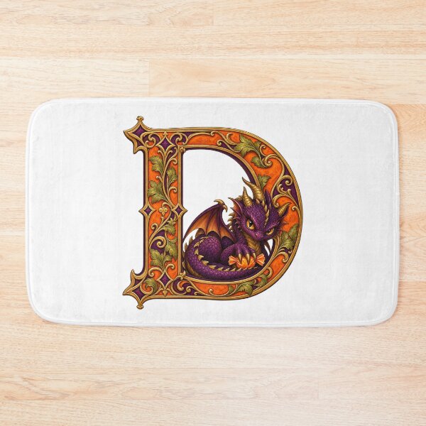 Item preview, THE HAUNTED LETTERS COLLECTION - D — DRAGON’S HOARD designed and sold by WheelieGdArt.