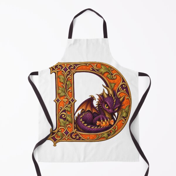 Item preview, THE HAUNTED LETTERS COLLECTION - D — DRAGON’S HOARD designed and sold by WheelieGdArt.