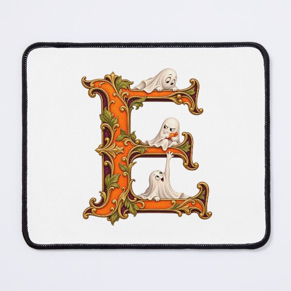 Item preview, THE HAUNTED LETTERS COLLECTION - E — ECTOPLASMIC ELEVATOR designed and sold by WheelieGdArt.