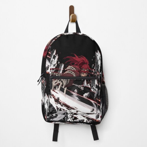 Item preview, Crimson Samurai Warrior – Red Hair Sword Fighter Anime Inspired Art designed and sold by Dyan4.