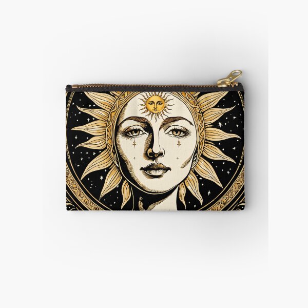 Item preview, ntage Celestial Sun Tarot Card Goddess designed and sold by 5KQuality.