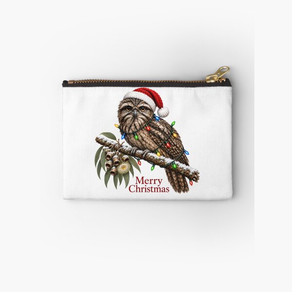Item preview, Tawny Frogmouth Christmas – Australian Bird Merry Christmas designed and sold by SVALANART.