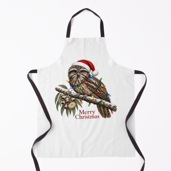 Item preview, Tawny Frogmouth Christmas – Australian Bird Merry Christmas designed and sold by SVALANART.