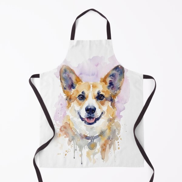 Item preview, Corgi, Open Mouth Smile on Lavender designed and sold by caracatita75.