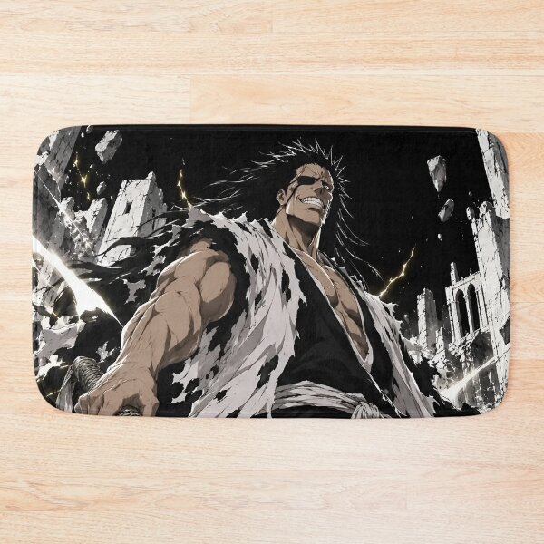 Item preview, Ruthless Black Blade Warrior – Dark Samurai Battle Anime Inspired Art designed and sold by Dyan4.