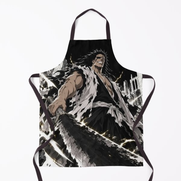 Item preview, Ruthless Black Blade Warrior – Dark Samurai Battle Anime Inspired Art designed and sold by Dyan4.