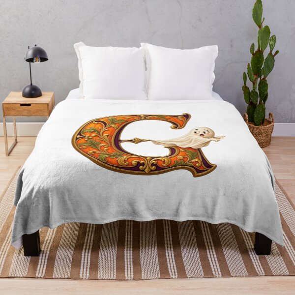 Item preview, THE HAUNTED LETTERS COLLECTION - G — GHOST GETS SNAGGED designed and sold by WheelieGdArt.