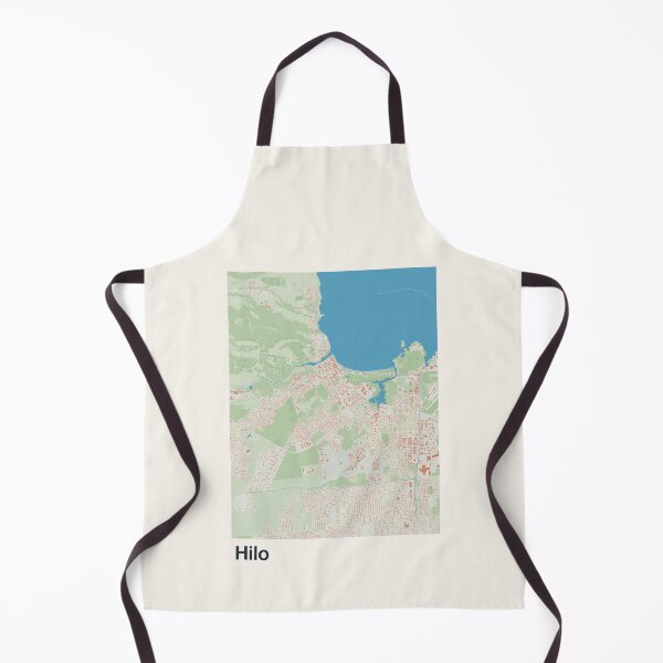 Item preview, Hilo Minimalistic Map Art designed and sold by MapsNerd.