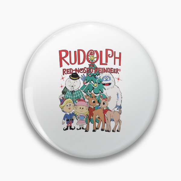 Item preview, Rudolph Red-Nosed Reindeer Christmas Holiday Character Group designed and sold by cerima.