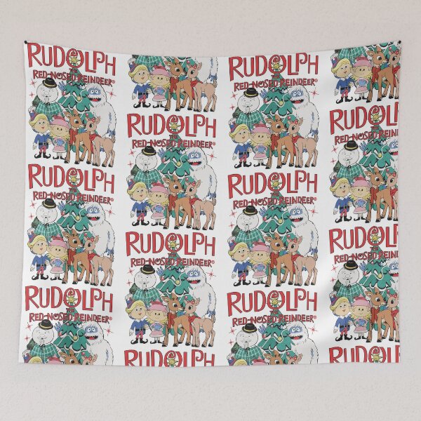 Item preview, Rudolph Red-Nosed Reindeer Christmas Holiday Character Group designed and sold by cerima.