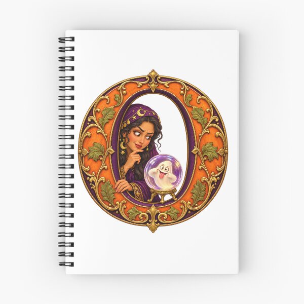 Item preview, THE HAUNTED LETTERS COLLECTION - O — ORB OF CONFUSION designed and sold by WheelieGdArt.