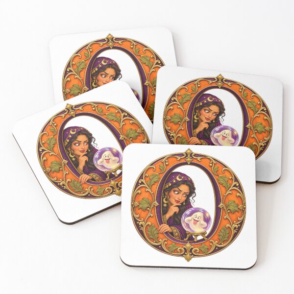 Item preview, THE HAUNTED LETTERS COLLECTION - O — ORB OF CONFUSION designed and sold by WheelieGdArt.