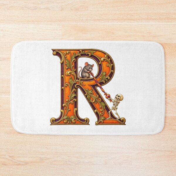 Item preview, THE HAUNTED LETTERS COLLECTION - R — RAT’S RANSACK designed and sold by WheelieGdArt.