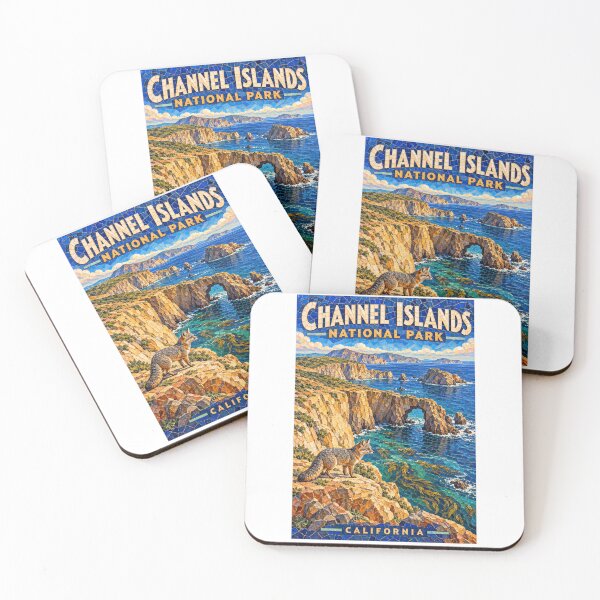 Item preview, Channel Islands National Park - California designed and sold by GoodOldVintage.
