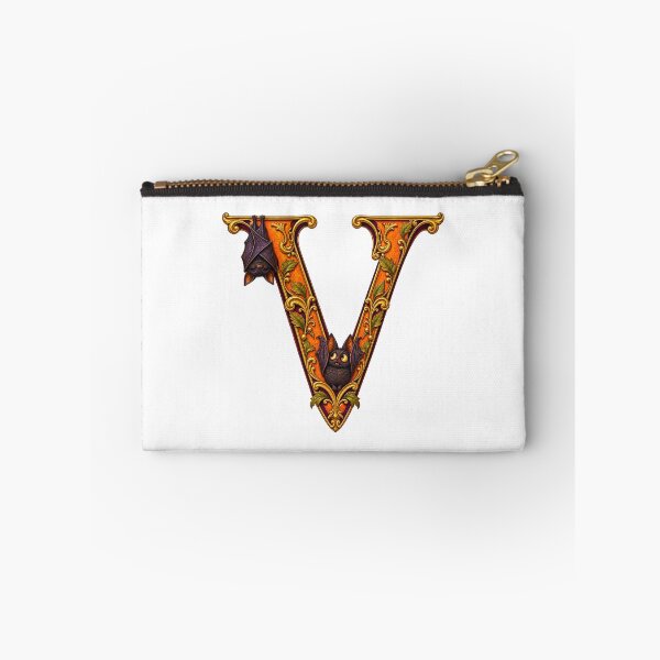 Item preview, THE HAUNTED LETTERS COLLECTION - V — VAMPIRE’S VERY BAD LANDING designed and sold by WheelieGdArt.